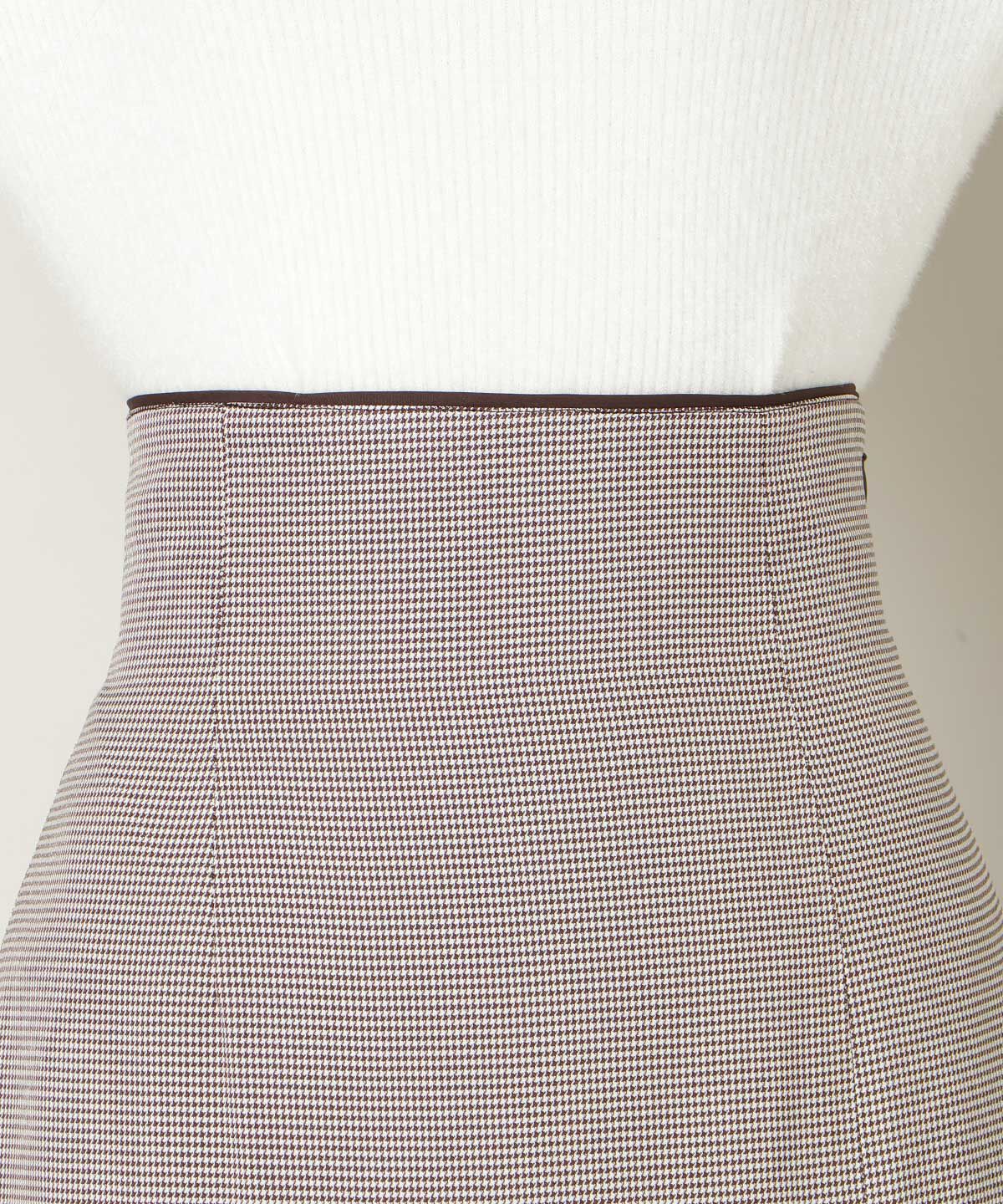 WILLSELECTION「パイピングヘムティアードスカート」|フレア|