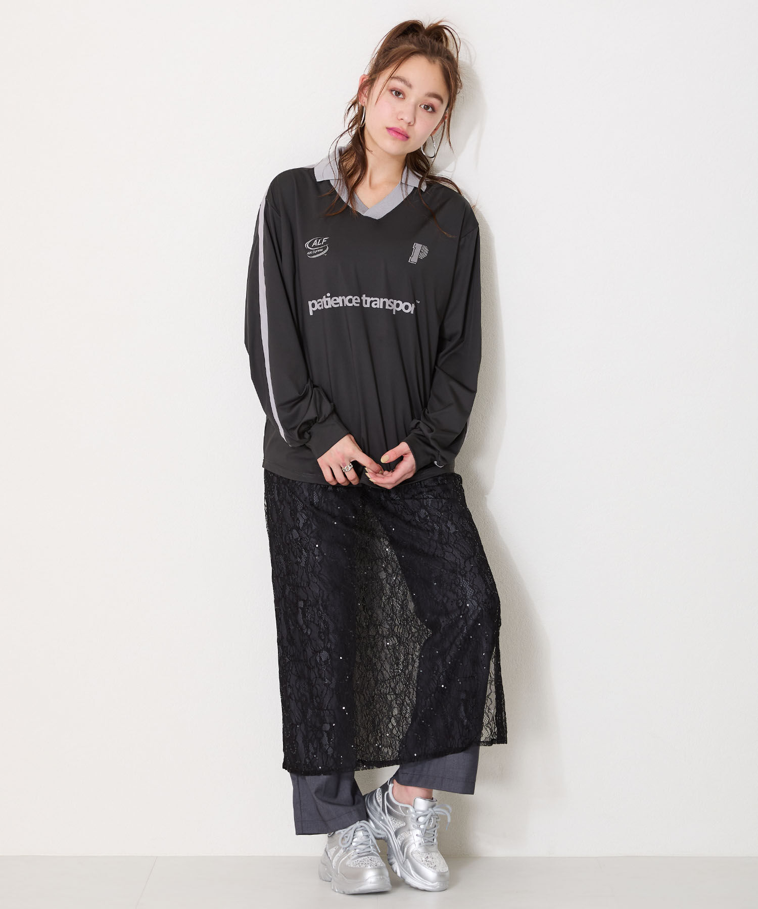 ORiental TRaffic「スパンコール 厚底 スニーカー /OT3752 クッション」|スニーカー|