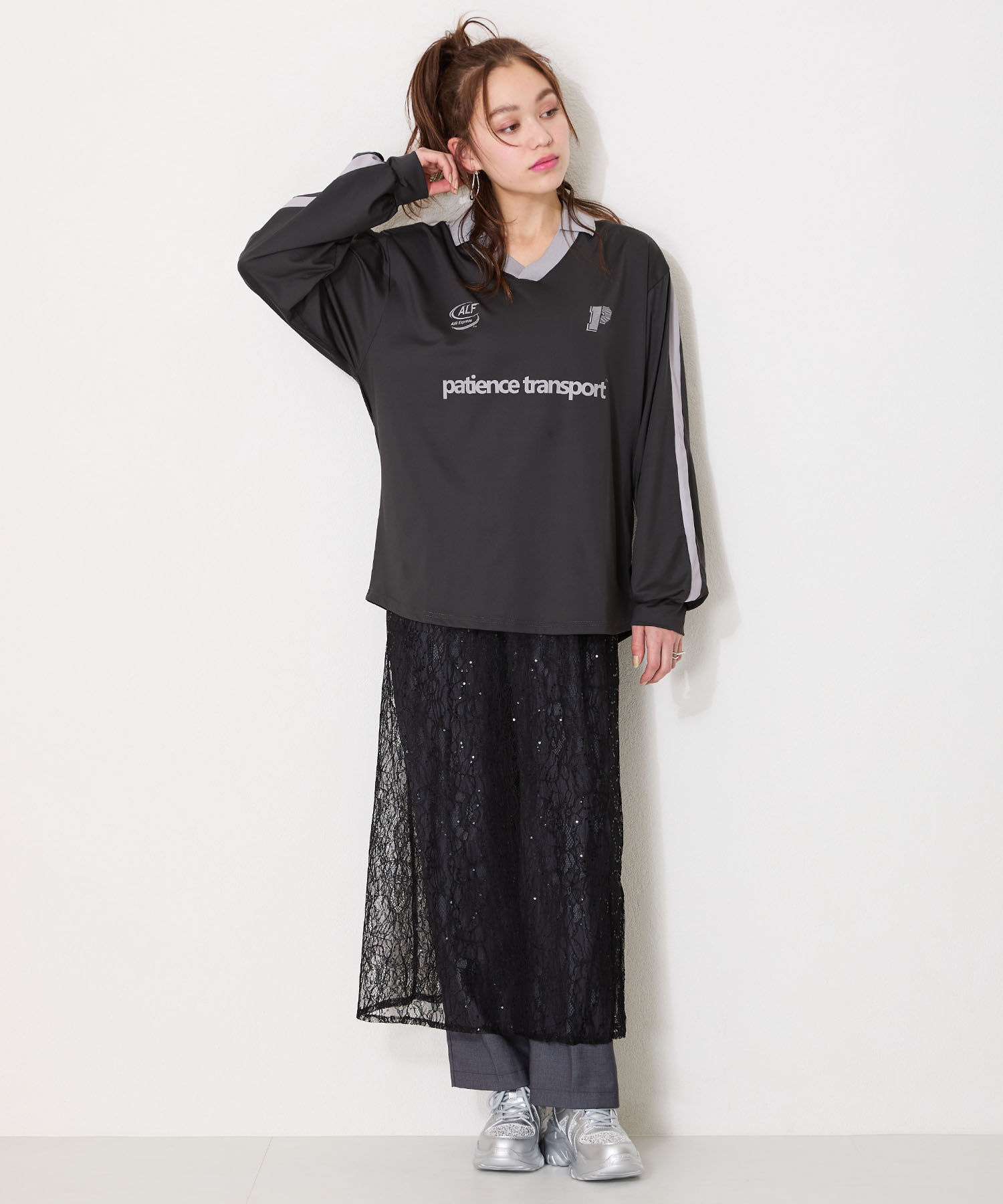 ORiental TRaffic「スパンコール 厚底 スニーカー /OT3752 クッション」|スニーカー|