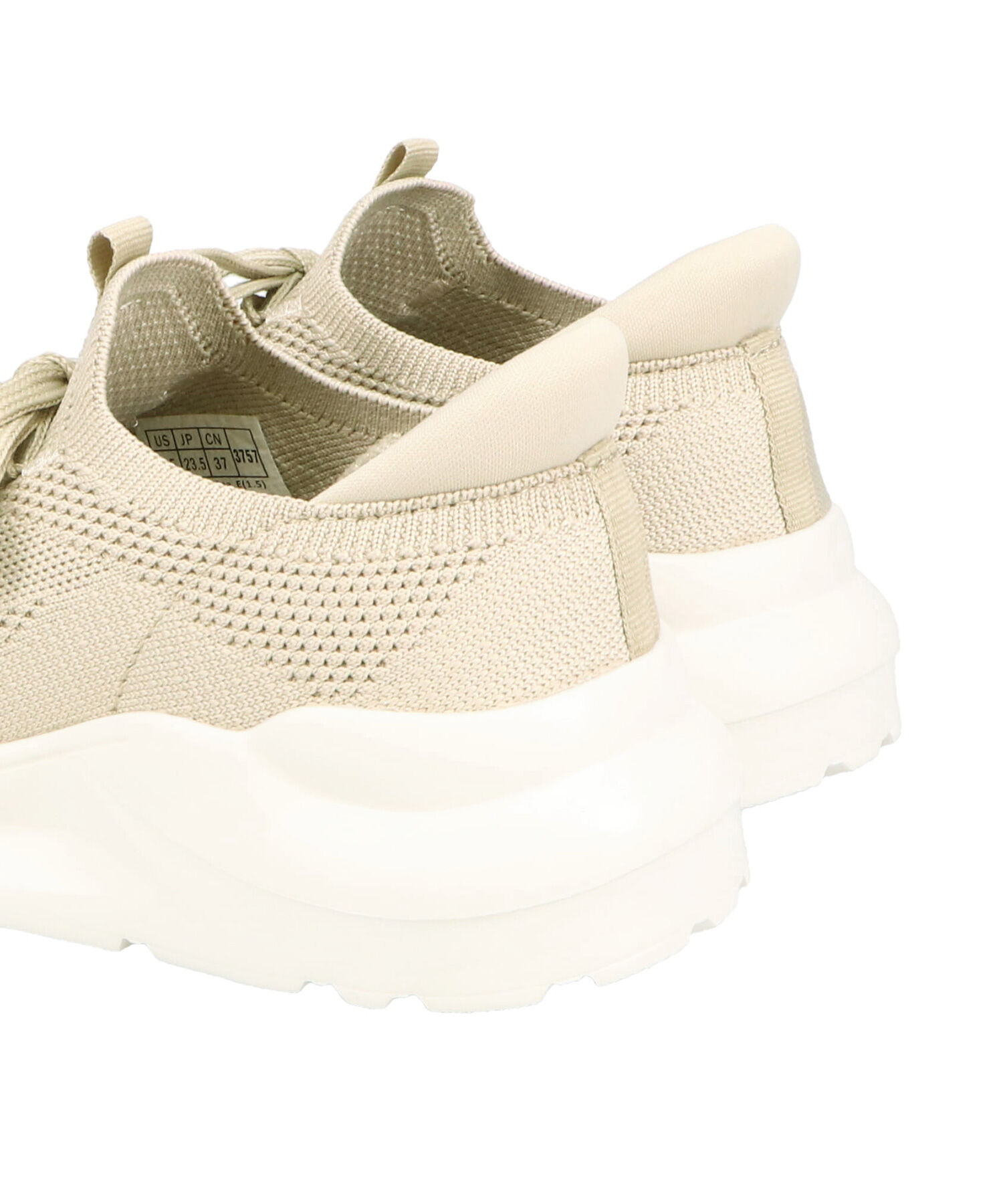 ORiental TRaffic「●再入荷● 【瞬間フィット】 ニットスニーカー /OT3757 軽量 歩きやすい 楽ちん ハンズフリー」|スニーカー|