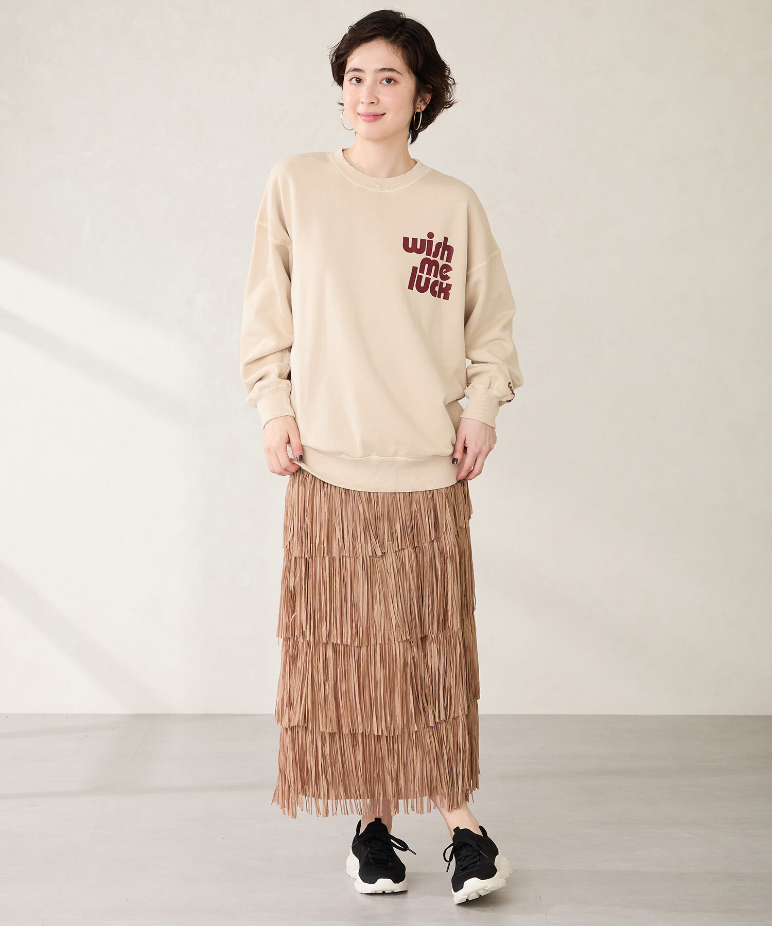 ORiental TRaffic「●再入荷● 【瞬間フィット】 ニットスニーカー /OT3757 軽量 歩きやすい 楽ちん ハンズフリー」|スニーカー|