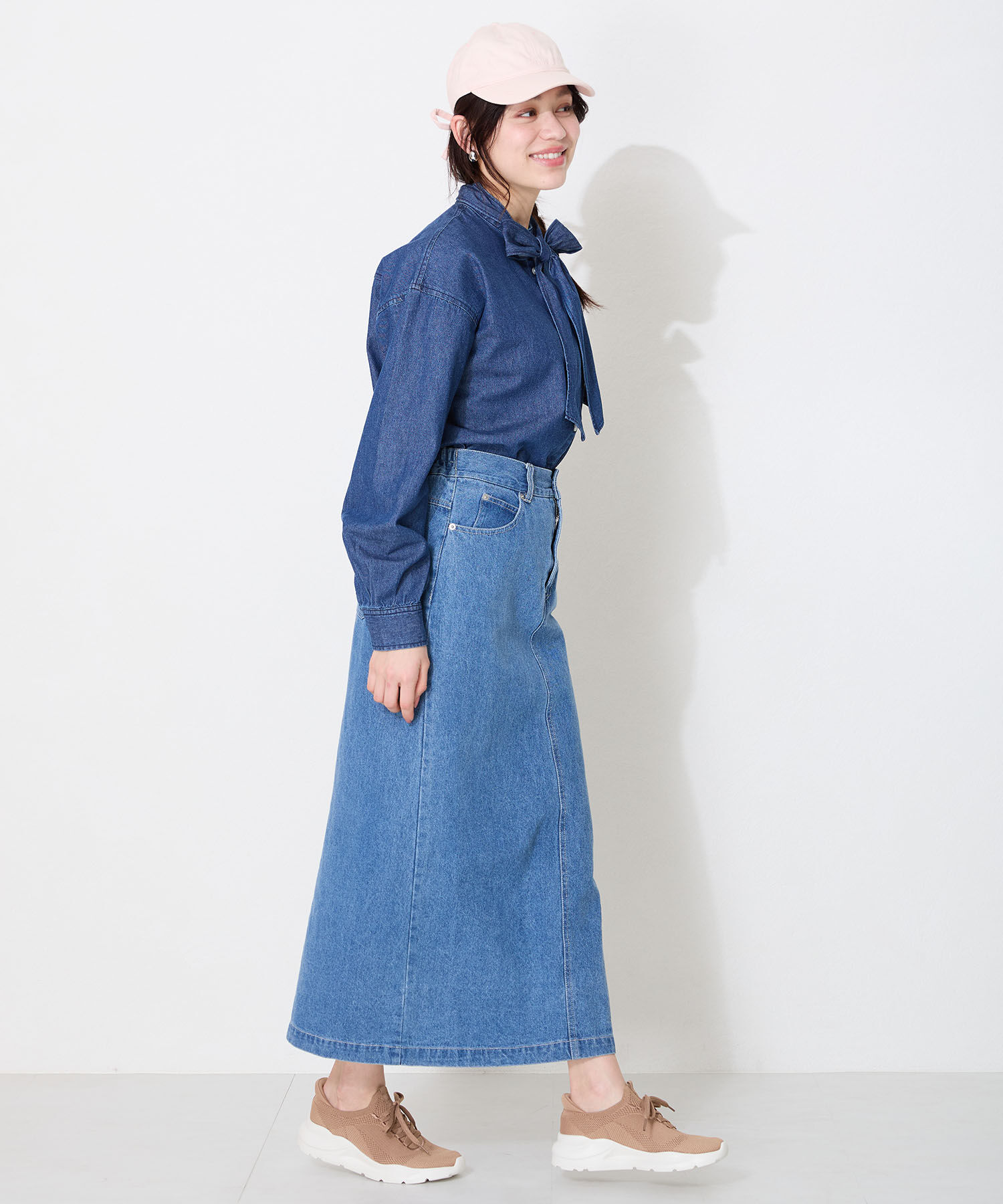 ORiental TRaffic「●再入荷● 【瞬間フィット】 ニットスニーカー /OT3757 軽量 歩きやすい 楽ちん ハンズフリー」|スニーカー|