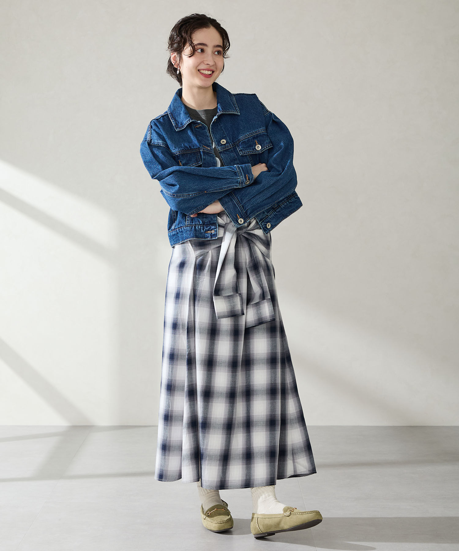 WA Oriental TRaffic「●2025秋冬新作● ビット モチーフ付き ファー モカシン /52318 ムートン 防寒」|モカシン|