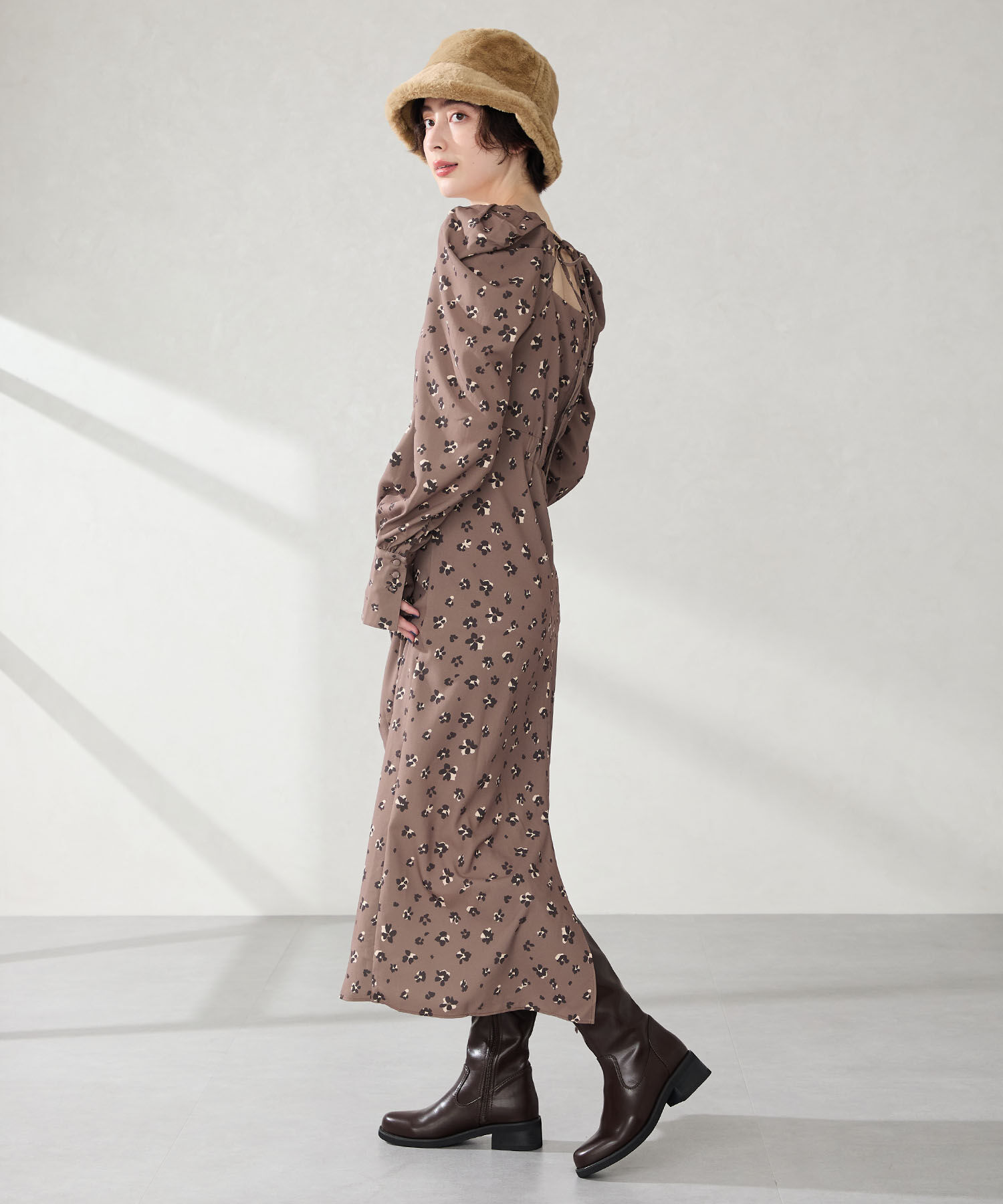 ORiental TRaffic「●2025秋冬新作●ピタ心地 ストレッチ ロングブーツ /51502」|ロングブーツ|