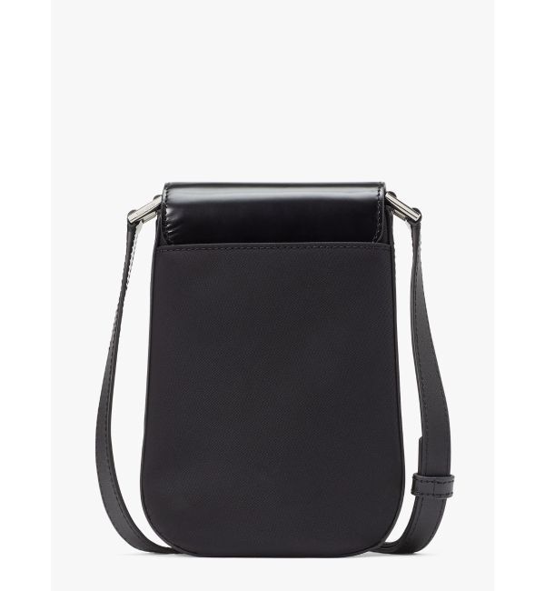 kate spade new york「サム アイコン KSNYL ナイロン ノースサウス フラップ クロスボディ」|ストラップ|