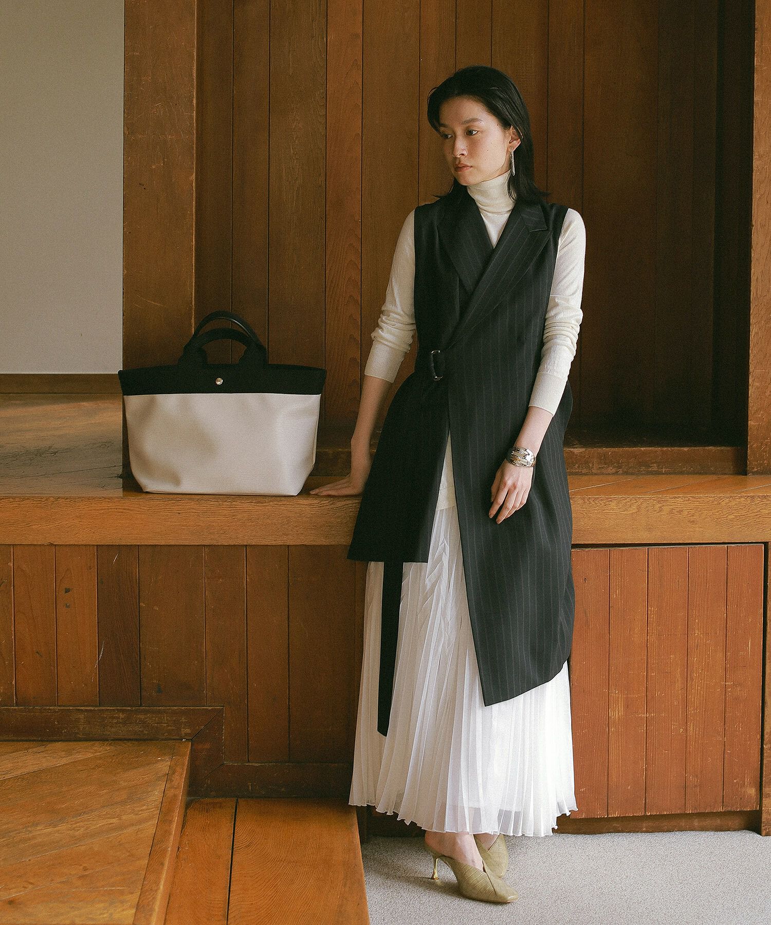 TOPKAPI BREATH「【VERY 10月号掲載】RIPPLE リプル ネオレザー A4トートバッグ」|トートバッグ|