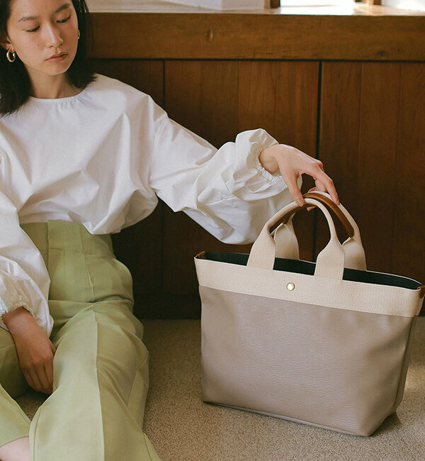 TOPKAPI BREATH「【VERY 10月号掲載】RIPPLE リプル ネオレザー A4トートバッグ」|トートバッグ|