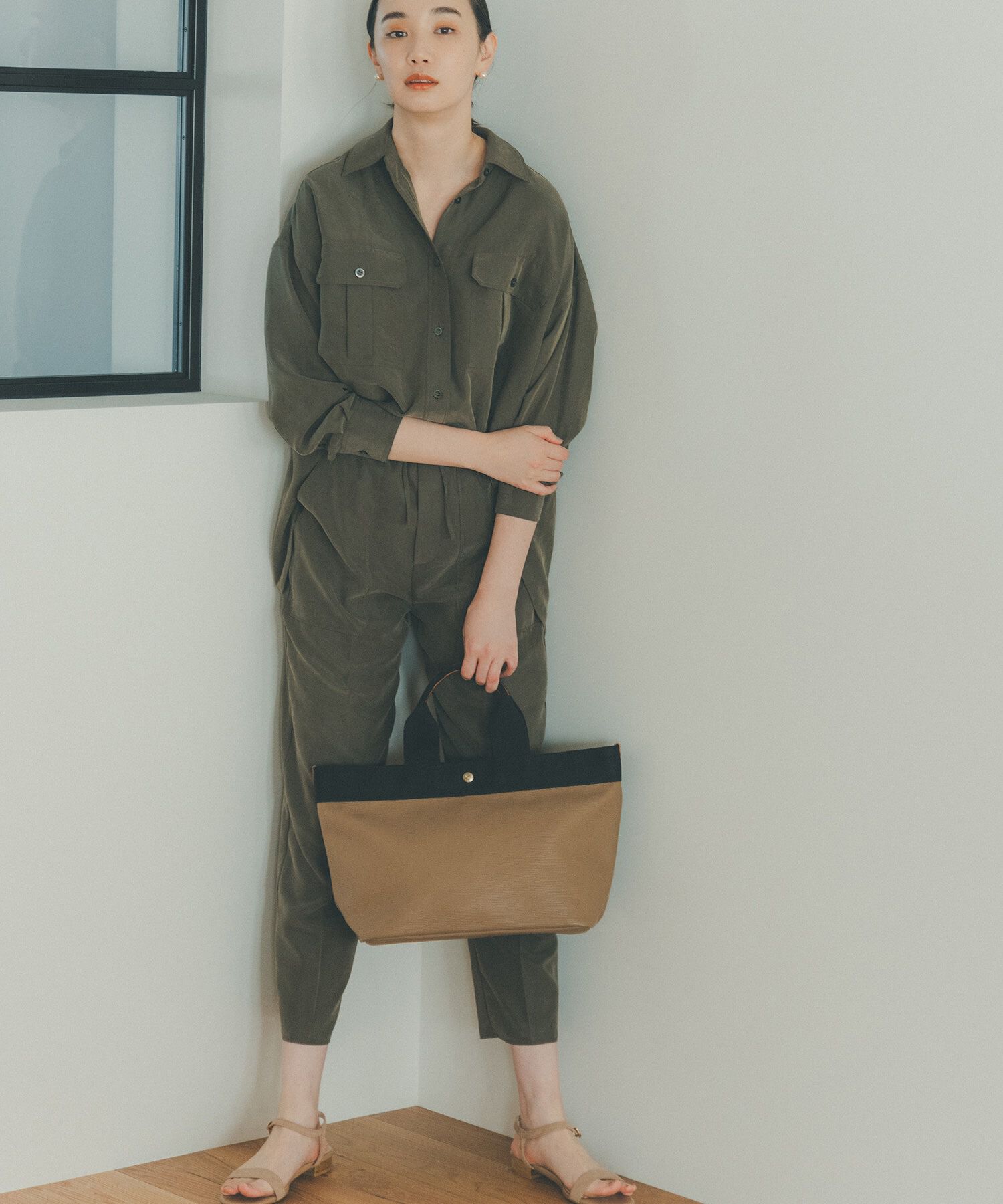 TOPKAPI BREATH「【VERY 10月号掲載】RIPPLE リプル ネオレザー A4トートバッグ」|トートバッグ|