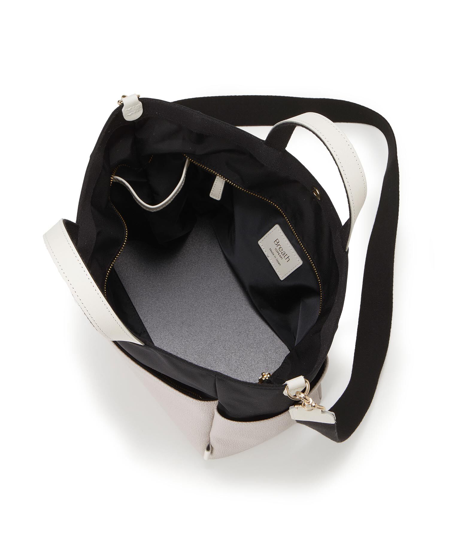 TOPKAPI BREATH「【Breath TOPKAPI】SCOTCH GRAIN スコッチグレイン マザーズバッグ バイカラー ショルダー トート バッグ」|トートバッグ|