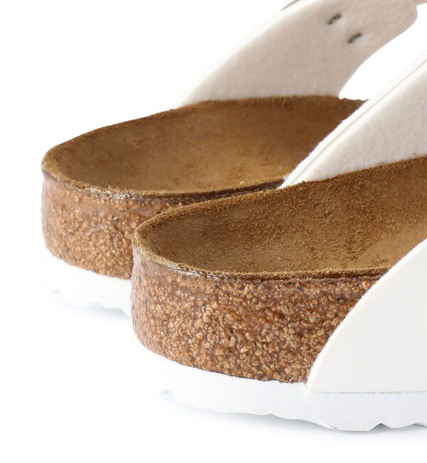 BIRKENSTOCK「【ビルケンシュトック】ギゼ/パテントホワイト ビルコフロー/サンダル レディース/GIZEH」|サンダル|