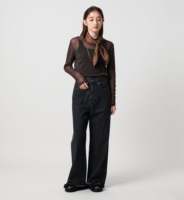 UNITED ARROWS「カットオフ デニムパンツ」|デニム|