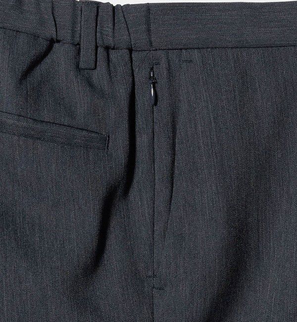 UNITED ARROWS「デニムライク ノープリーツ パンツ UA COZY ‐ウォッシャブル ヨコストレッチ‐」|スーツ|