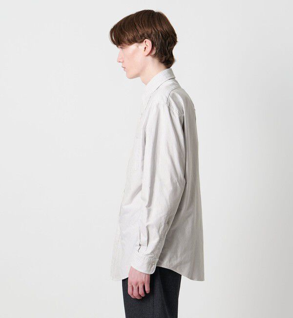 UNITED ARROWS「＜District＞オックスフォード ストライプ ボタンダウンシャツ」|シャツ・ブラウス|