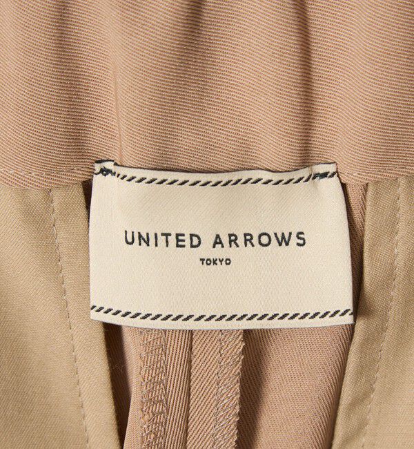 UNITED ARROWS「ドレープ ラップ  パンツ ウォッシャブル」|チノ|