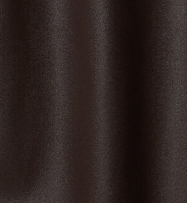 UNITED ARROWS「レザーライク ストレート パンツ ウォッシャブル」|チノ|