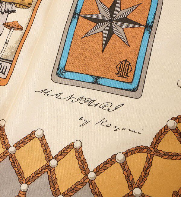 UNITED ARROWS「＜manipuri＞SILK 88&times;88 スカーフ 25FW」|マフラー|