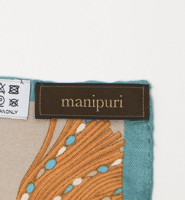 UNITED ARROWS「＜manipuri＞SILK 88&times;88 スカーフ 25FW」|マフラー|