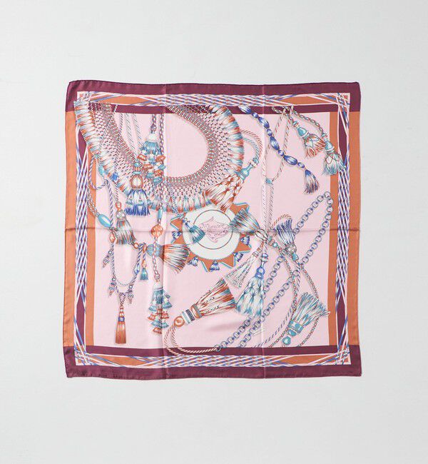 UNITED ARROWS「＜manipuri＞SILK 88&times;88 スカーフ 25FW」|マフラー|