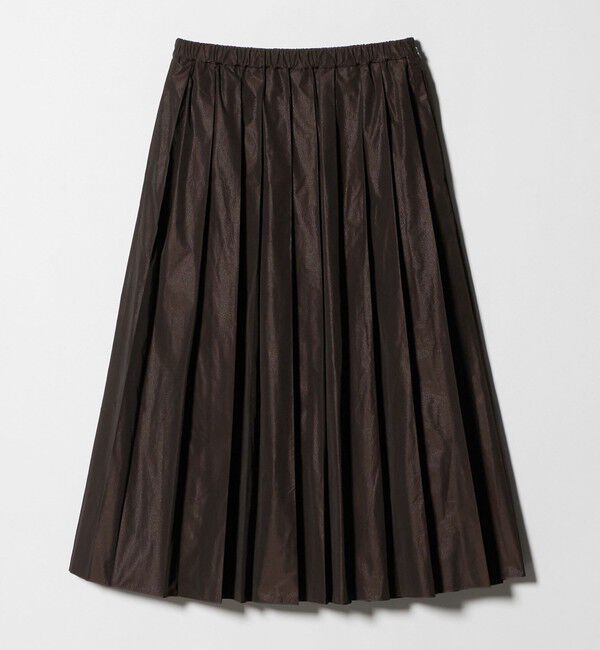 UNITED ARROWS「タフタ プリーツ ラメ スカート」|スカート|