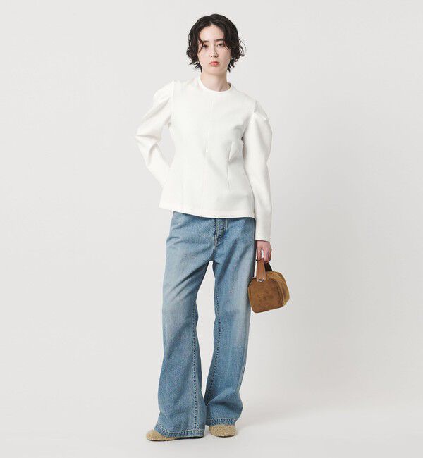 UNITED ARROWS「コンスト シェイプ スウェット ‐ウォッシャブル‐」|Tシャツ・カットソー|