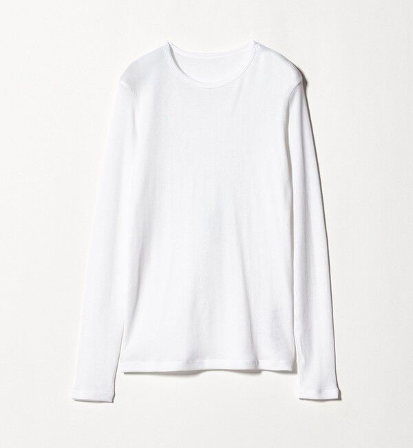 UNITED ARROWS「コットン テレコ クルーネック カットソー」|Tシャツ・カットソー|