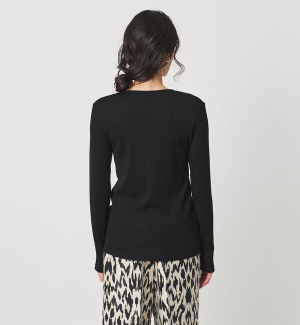 UNITED ARROWS「コットン テレコ クルーネック カットソー」|Tシャツ・カットソー|