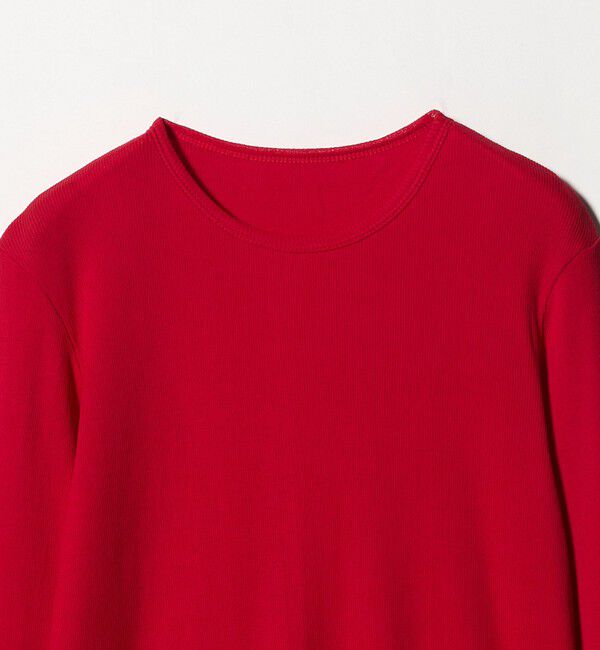 UNITED ARROWS「コットン テレコ クルーネック カットソー」|Tシャツ・カットソー|