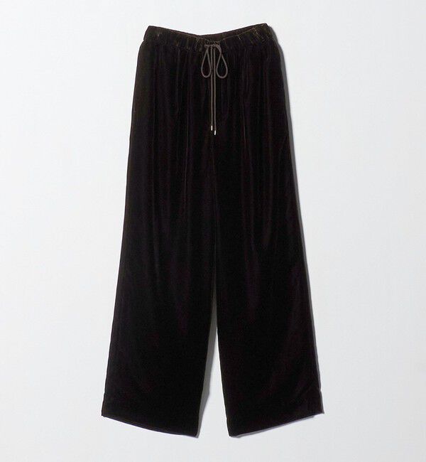 UNITED ARROWS「ベルベット イージー パンツ」|チノ|