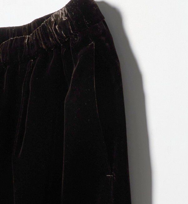 UNITED ARROWS「ベルベット イージー パンツ」|チノ|