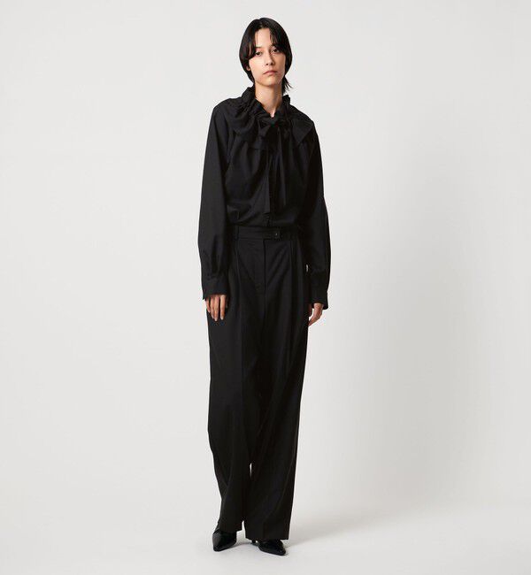 AEWEN MATOPH「＜AEWEN MATOPH＞ギャザーリボンオールインワン」|オールインワン|