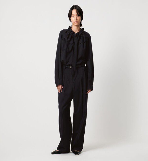 AEWEN MATOPH「＜AEWEN MATOPH＞ギャザーリボンオールインワン」|オールインワン|