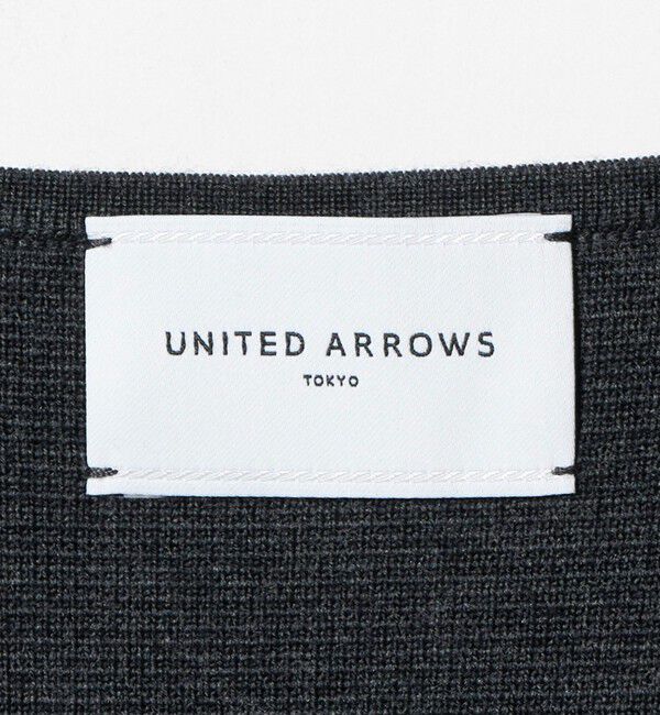 UNITED ARROWS「ミラノリブ チュニック ベスト」|ベスト・ジレ|