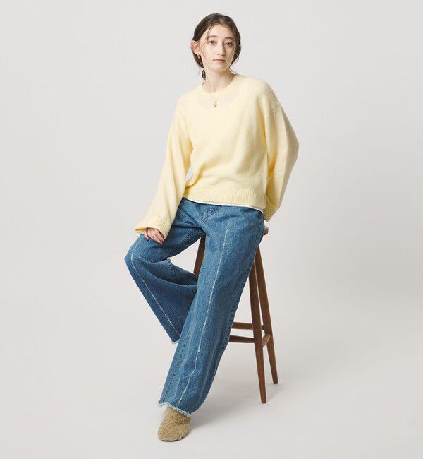 UNITED ARROWS「ワイドスリーブ プルオーバーニット」|ニット・セーター|