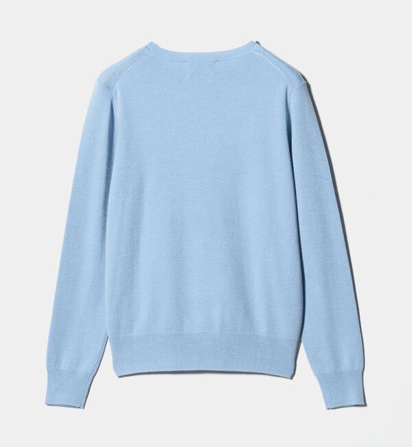 UNITED ARROWS「フルニードル クルーネック ニット」|ニット・セーター|