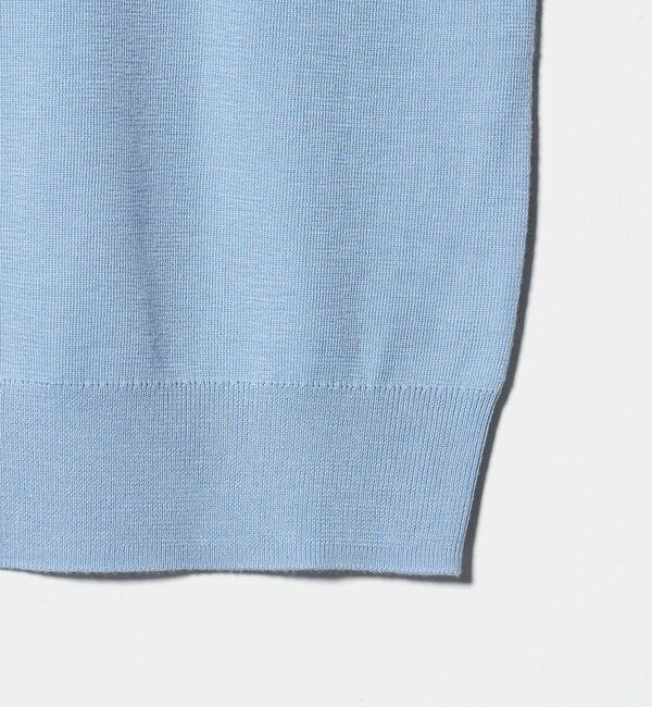 UNITED ARROWS「フルニードル クルーネック ニット」|ニット・セーター|