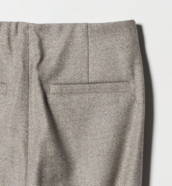 UNITED ARROWS「MOKU ３カラー ツイードライク スリムパンツ」|スラックス|