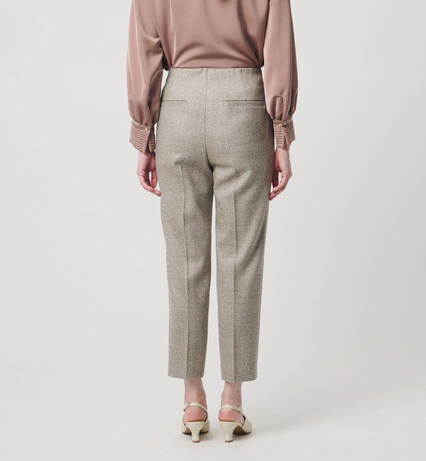 UNITED ARROWS「MOKU ３カラー ツイードライク スリムパンツ」|スラックス|