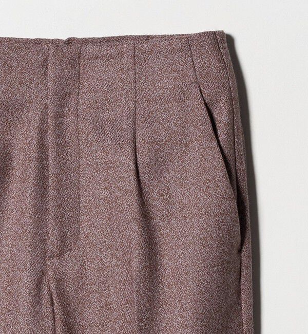 UNITED ARROWS「MOKU ３カラー ツイードライク スリムパンツ」|スラックス|