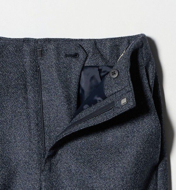 UNITED ARROWS「MOKU ３カラー ツイードライク スリムパンツ」|スラックス|