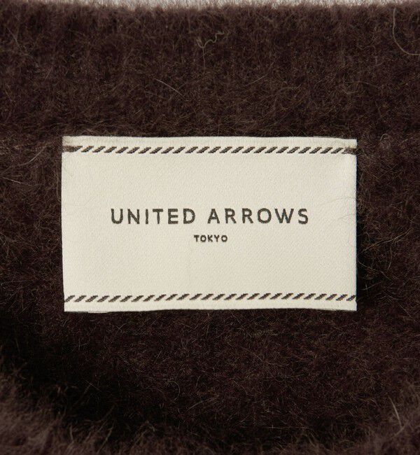 UNITED ARROWS「フォックスカシミヤ クルーネック ニット」|ニット・セーター|