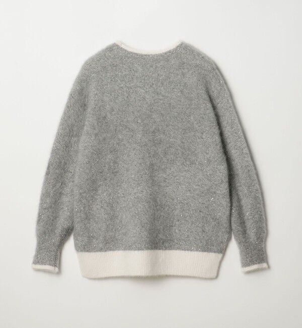 UNITED ARROWS「フォックスカシミヤ スパンコール クルーネックニット」|ニット・セーター|