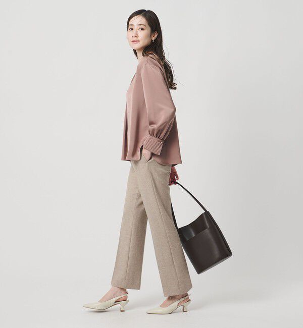 UNITED ARROWS「クラス ツイード ストレート パンツ」|チノ|