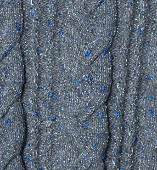 UNITED ARROWS「ミックス カラー ケーブル プルオーバー ニット」|ニット・セーター|