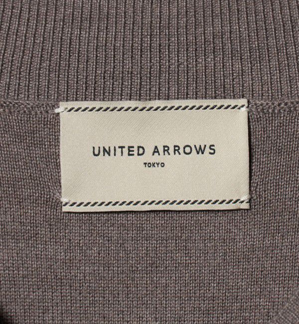 UNITED ARROWS「ウールブレンド Vネックニット ‐ウォッシャブル‐」|ニット・セーター|