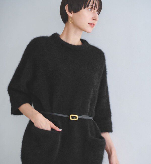 UNITED ARROWS「フォックスカシミヤ オーバーミドル プルオーバー」|ニット・セーター|