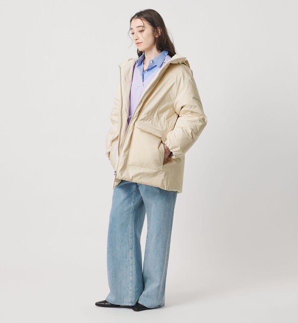 UNITED ARROWS「フーディド ダウンコート」|ダウン|