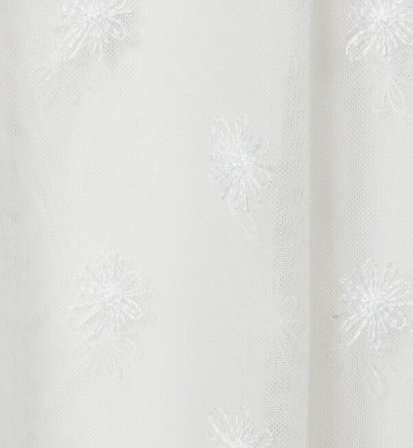 UNITED ARROWS「チュールフラワー ボウタイブラウス ‐ウォッシャブル‐」|シャツ・ブラウス|