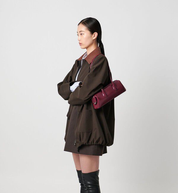 OSOI「【別注】＜OSOI＞BOAT WIDE MINI バッグ H」|ショルダー・メッセンジャー|WINE