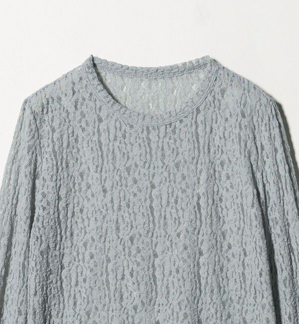 UNITED ARROWS green label relaxing「【WEB限定】＜at ease＞レース プルオーバー カットソー」|Tシャツ・カットソー|