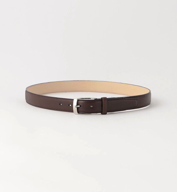 UNITED ARROWS green label relaxing「アジャスト V2 30mm ドレスベルト」|ベルト|DK.BROWN